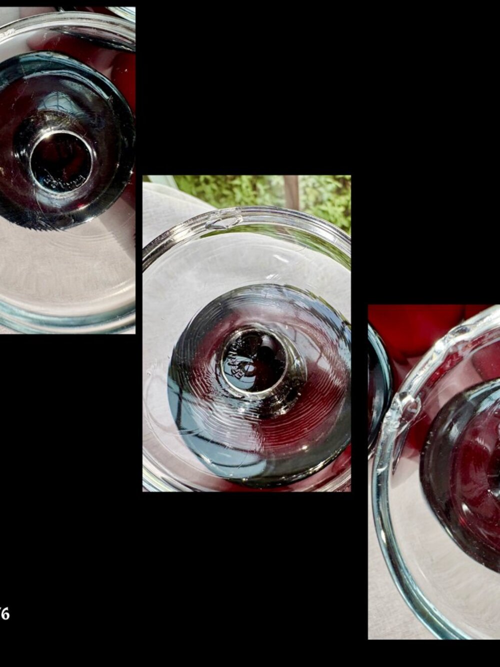 🆕VTG▪️LUMINARC ARCOROC▪️MCM Set of 7 CAVALIER 5" French Ruby Red Wine Glasses - Picture 6 of 6